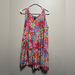 SHEIN Colorful Floral Casual Dress